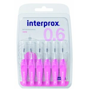 172796 - CEPILLO INTERPROXIMAL INTERPROX NANO 6 CEPILLOS