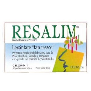 RESALIM 10 PERLAS MASTICABLES