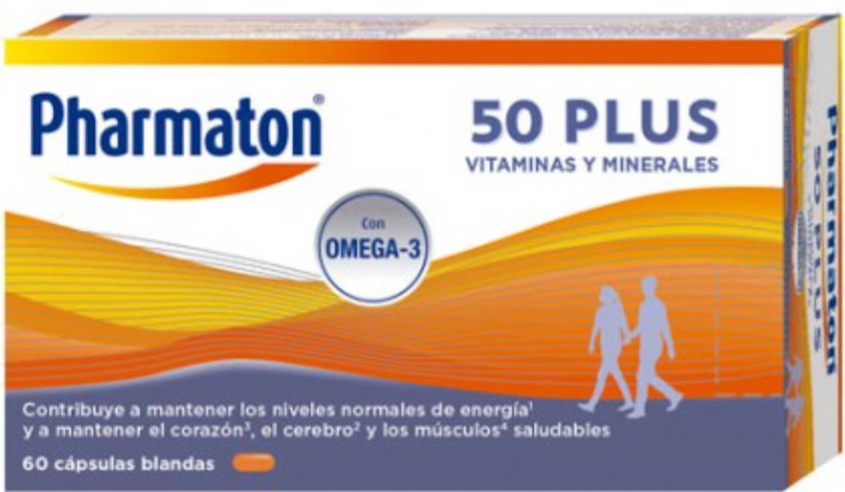 PHARMATON 50 PLUS 60 CAPS