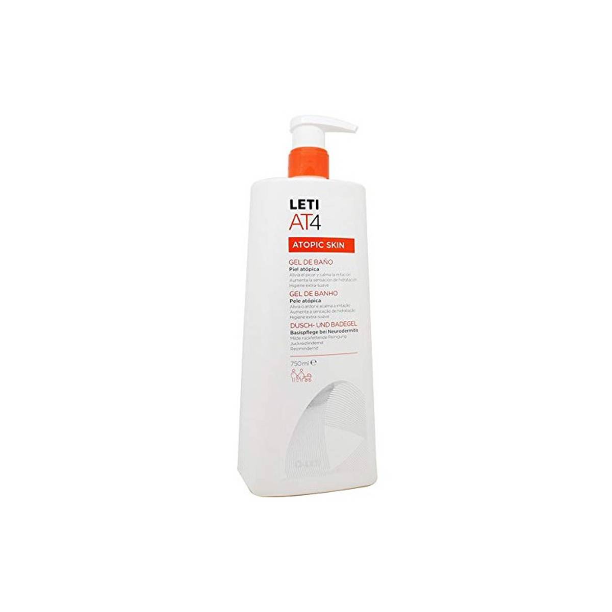 LETI AT-4 GEL DE BAÑO DERMOGRASO 750 ML
