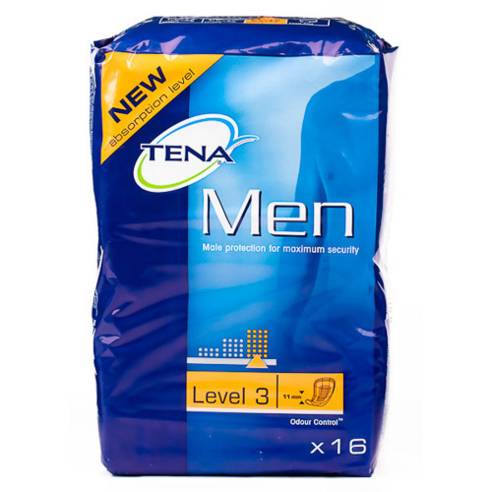 TENA FOR MEN LEVEL 3 16 UN