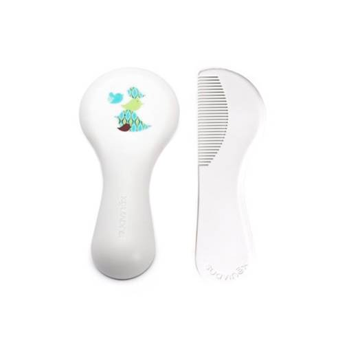 CEPILLO Y PEINE INFANTIL SOFT SUAVINEX BLANCO