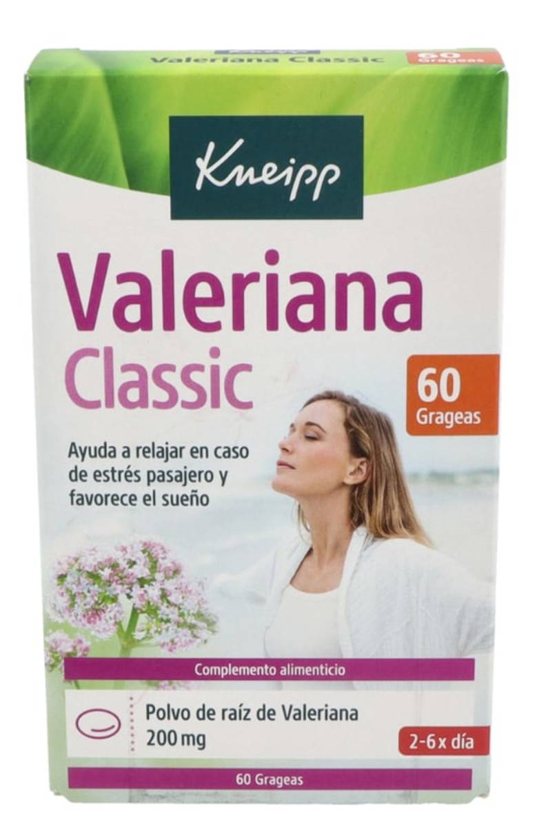 VALERIANA KNEIPP 60 GRAGEAS