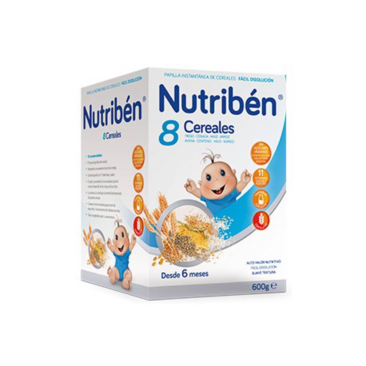 NUTRIBEN  8 CEREALES 600 GR