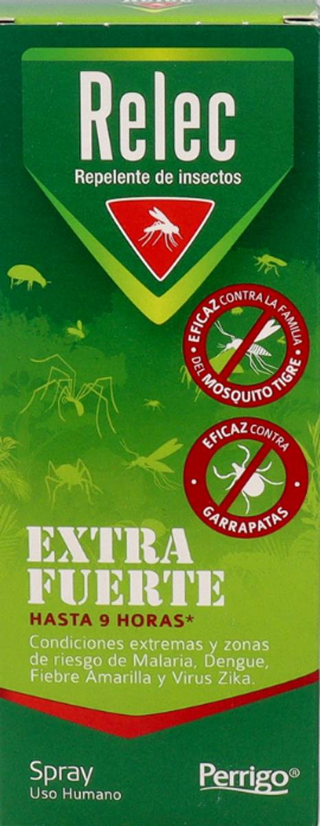 RELEC EXTRA FUERTE 50% SPRAY REPELENTE 75 ML