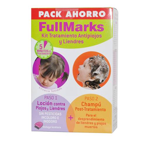 FULLMARKS ANTIPIOJOS Y LIENDRES CHAMPU + LOCION