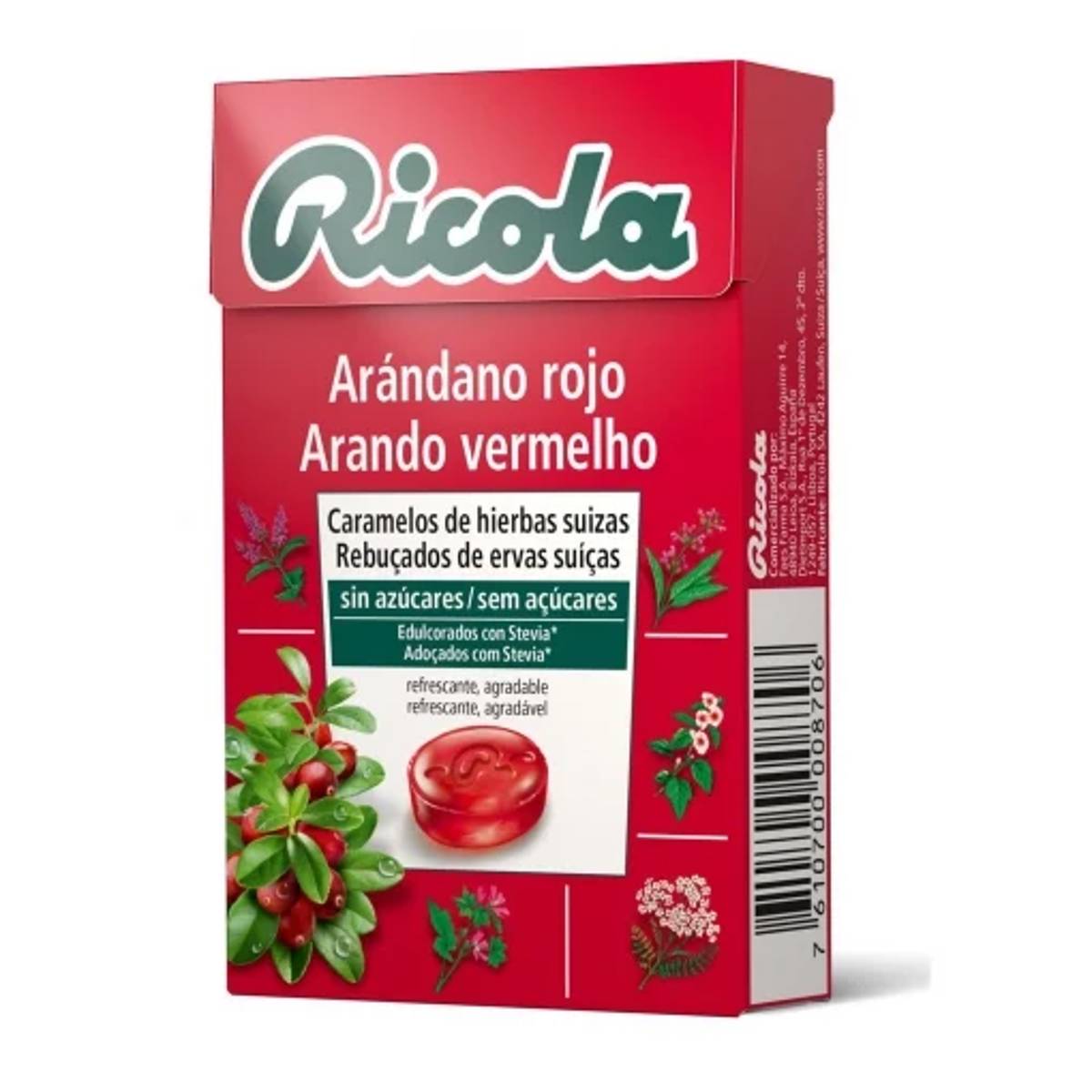 RICOLA ARANDANO S-AZ CAJA