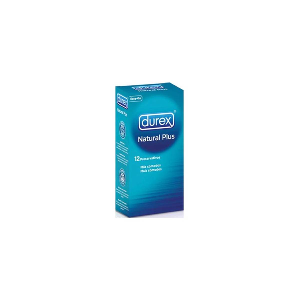 DUREX NATURAL PLUS 12 DUPLO