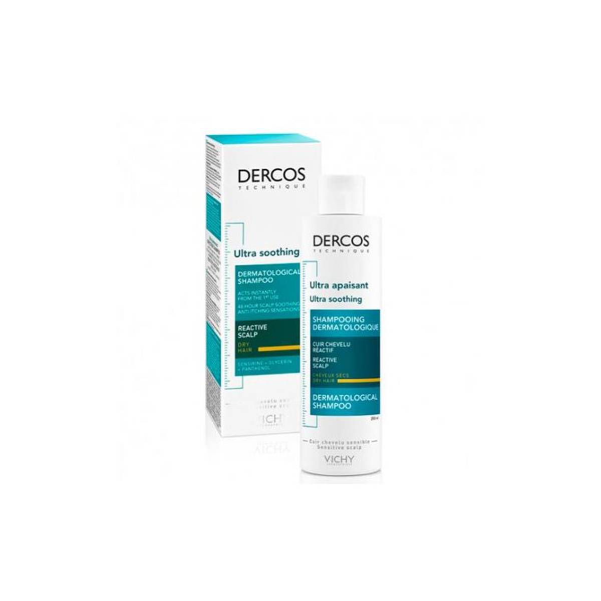 DERCOS ULTRACALMANTE SECO CHAMPU 200ML