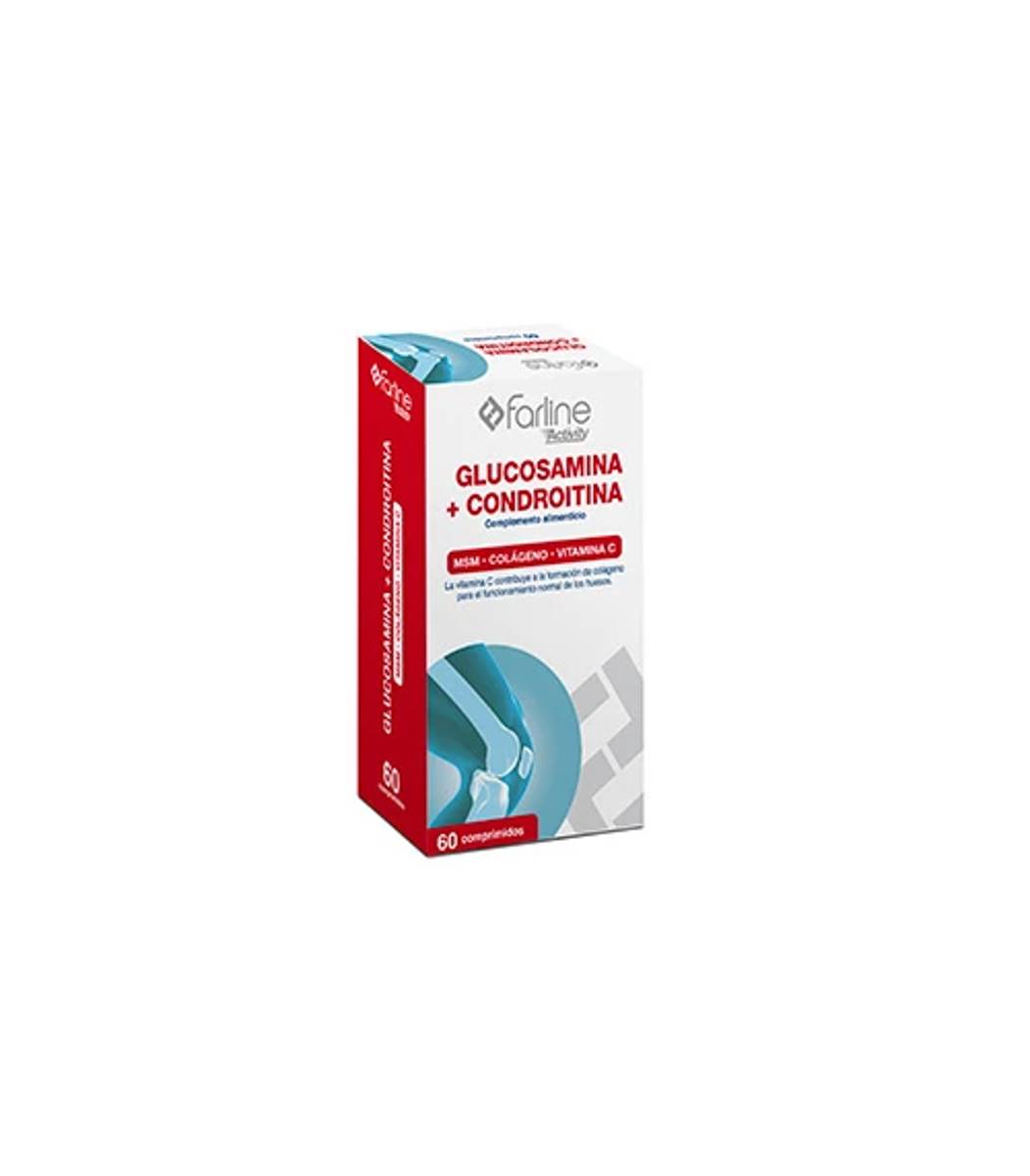 FARLINE GLUCOSAMINA+CONDROITIN 60 COMPR