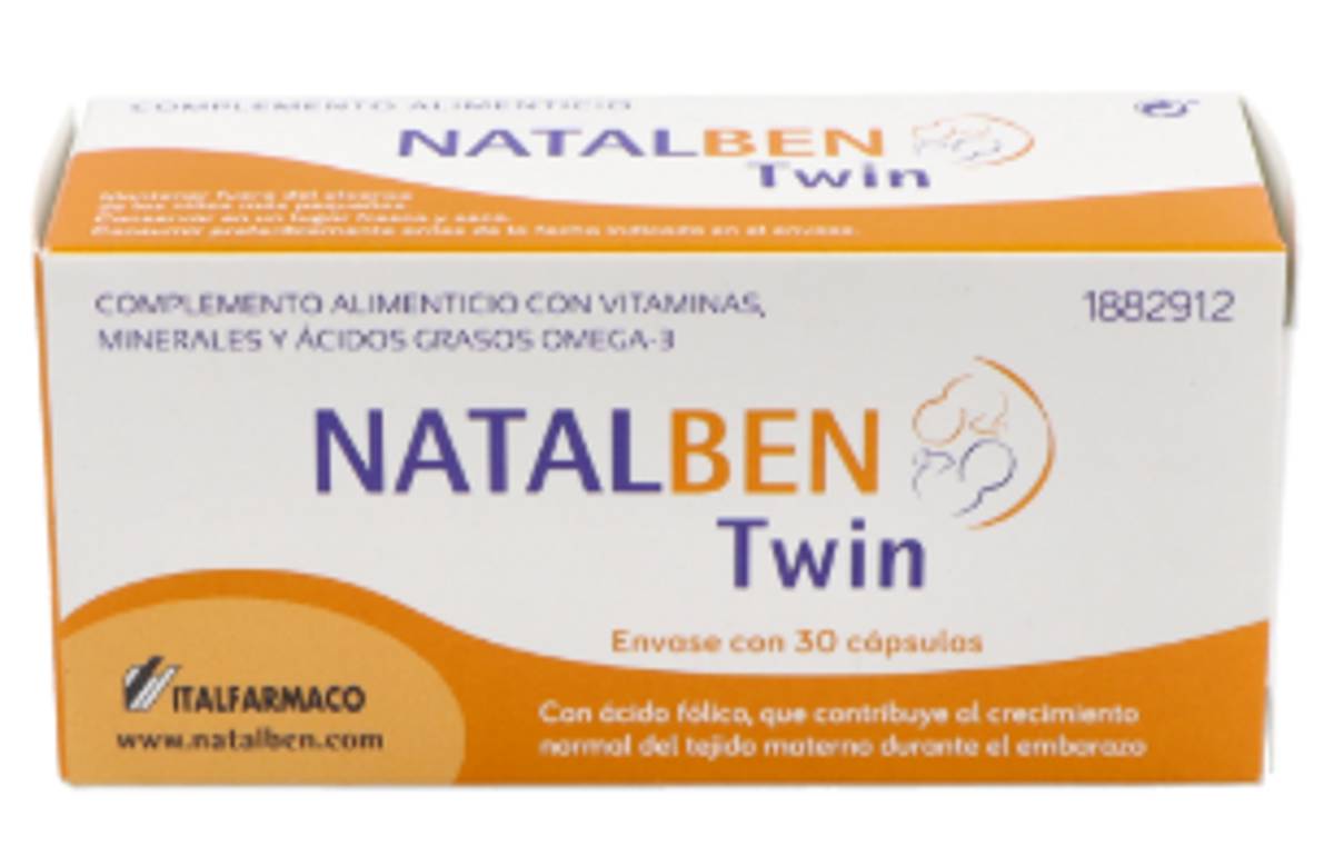 NATALBEN TWIN 30 CAPSULAS