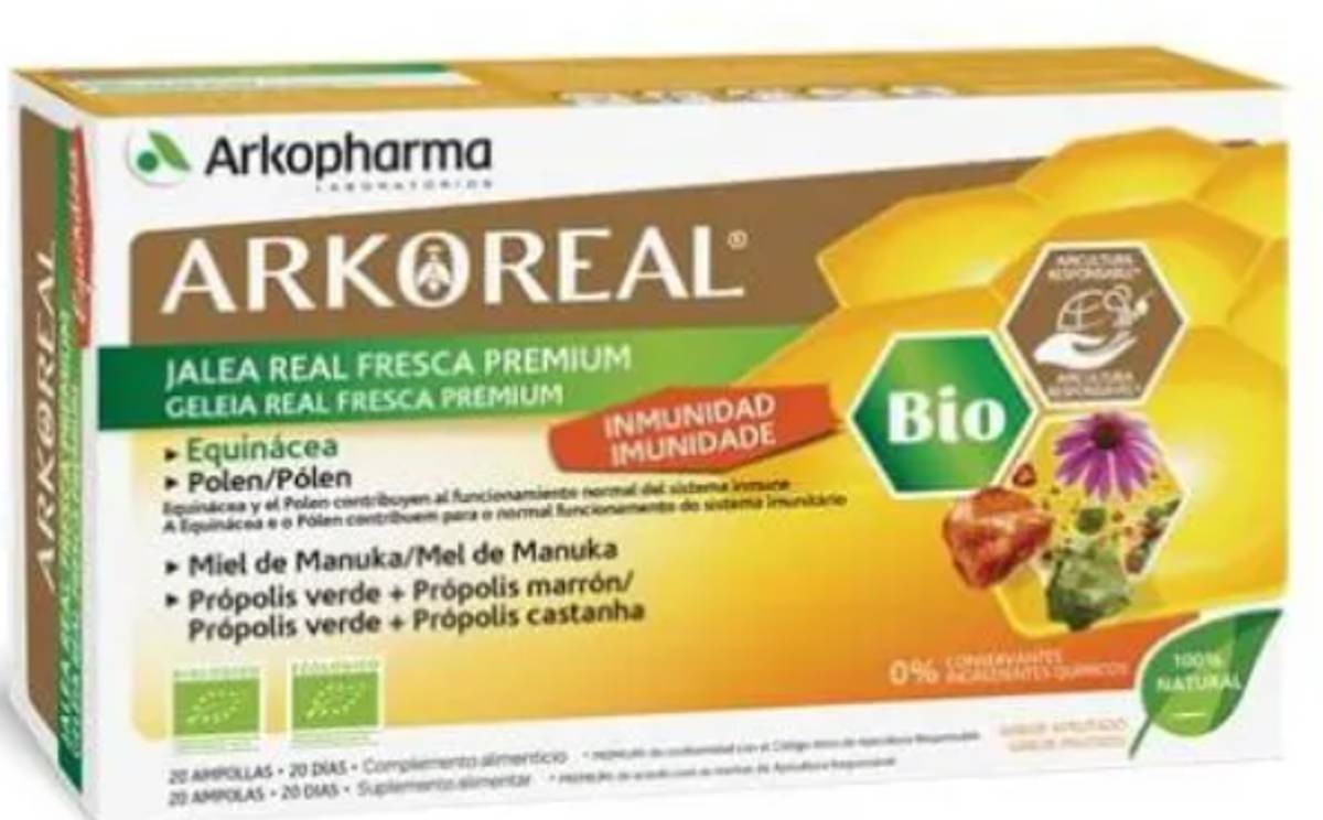 ARKOREAL JALEA REAL INMUNIDAD 1000MG SA 20 AM