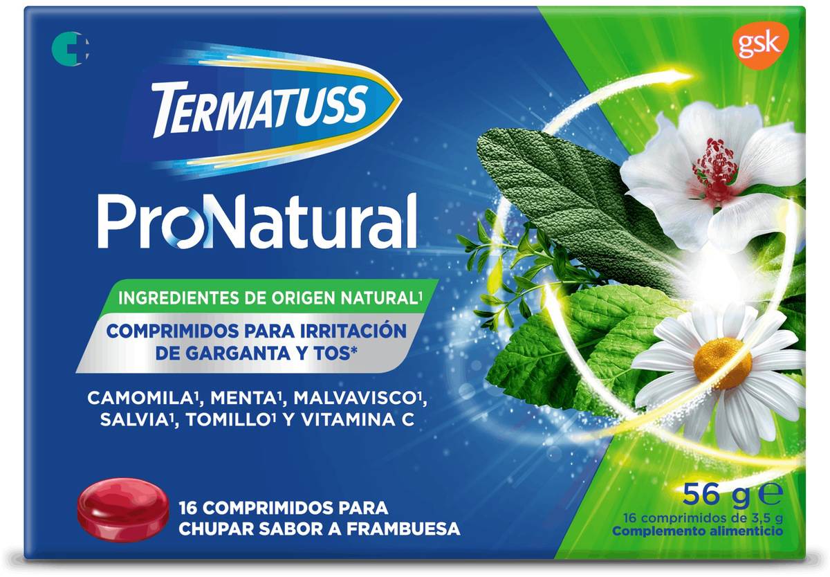 TERMATUSS PASTILLAS 16 TAB