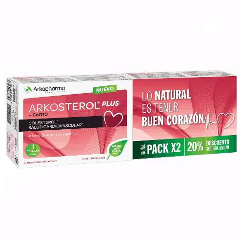 ARKOSTEROL PLUS 30 CAPS PACK 70%