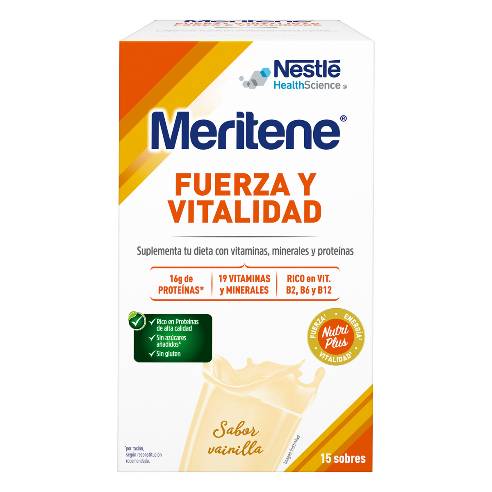 MERITENE VAINILLA 15 SOBRES