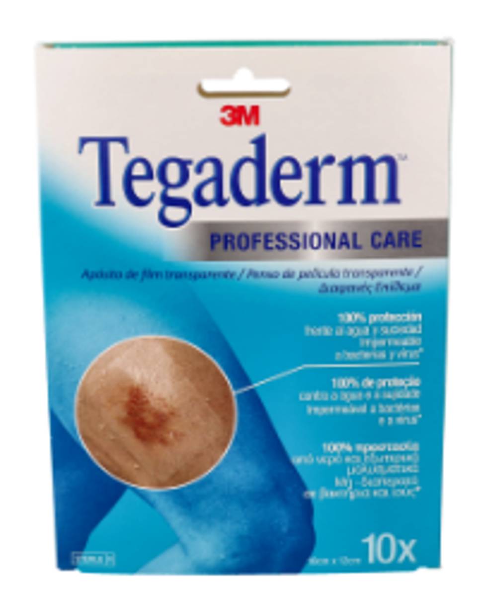 TEGADERM APOSITO 10UN 10X12 CM