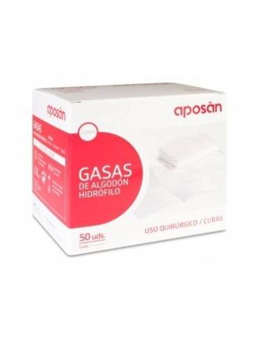 COMPRESA ESTERIL APOSAN 50UN